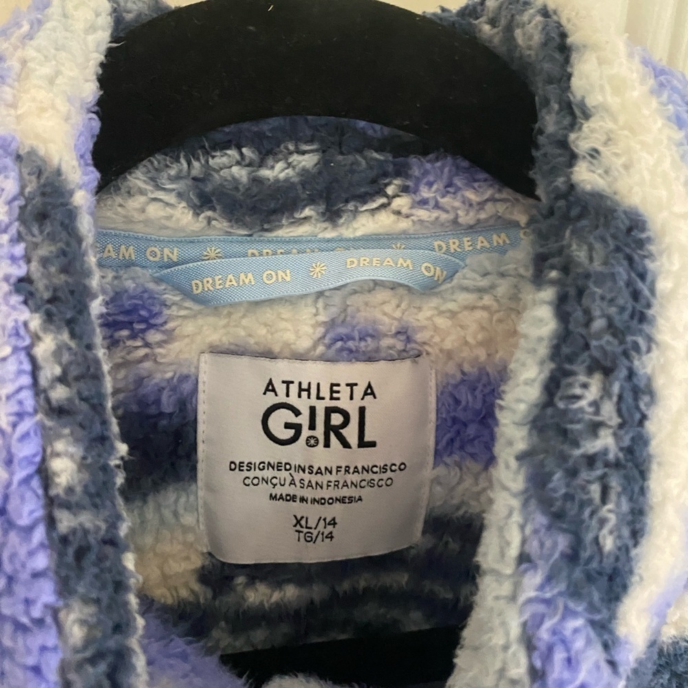 Athleta Girl Fleece Full Zip - Picture 3 of 3